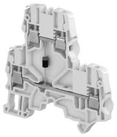 TE CONNECTIVITY - ENTRELEC 1SNK505215R0000 DIN Rail Mount Terminal Block, 4 Ways, 24 AWG, 12 AWG, 4 mm², Screw, 29 A