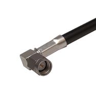 HUBER+SUHNER 16_SMA-50-3-56/199_NE RF / Coaxial Connector, SMA Coaxial, Right Angle Plug, Solder, 50 ohm