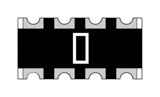 YAGEO TC164-JR-0751RL Fixed Network Resistor, 51 ohm, Isolated, 4 Resistors, 1206 [3216 Metric], Concave, ± 5%