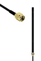 SIRETTA TANGO9/1.5M/SMAM/S/S/20 Antenna, Omni-Directional, Whip, ISM, 433 MHZ, 3 dBi, Linear Vertical, SMA Connector