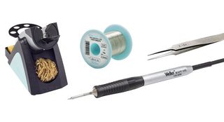 WELLER WXPP MS PROMO Soldering Iron kit, WXPP MS 12 V/40 W Intelligent Pico Solder Iron/RTP004SMS Tip/WSR 208 Safety Rest