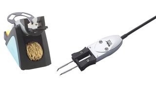 WELLER WXMT MS PROMO Soldering Iron Kit, WXMT MS 2 x 40 W/12 V Intelligent Micro Desoldering Tweezers, RTW2MS Tips