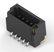 TE CONNECTIVITY 2367197-5 Pin Header, Wire-to-Board, 1 mm, 1 Rows, 5 Contacts, Surface Mount Straight