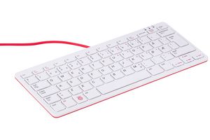 RASPBERRY-PI RPI-KEYB (NO)-RED/WHITE