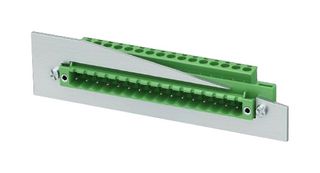PHOENIX CONTACT 1095509 Terminal Block, Feed-Thru, Plug, 5.08 mm, 16 Ways, 12 A, 320 V, Panel Mount Right Angle