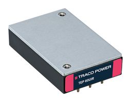 TRACO POWER TEP 60-3615UIR Isolated Through Hole DC/DC Converter, Railway, Quarter Brick, 8:1, 60 W, 1 Output, 24 V