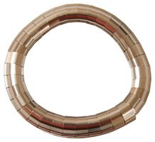 WURTH ELEKTRONIK 3851100 ShielDINg Gasket, Profile Strip, Beryllium Copper, L-406.4 mm, W-11.23 mm, D-9.4 mm, WE-CSGS Series