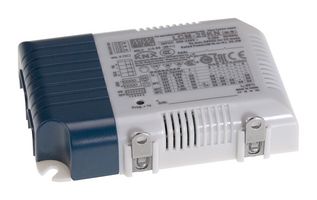 MEAN WELL LCM-25KN LED Driver, 25.2 W, 50 VDC, 500 mA, Constant Current, 180 VAC