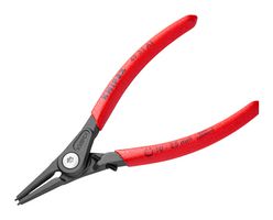 KNIPEX 49 31 A1 Plier, Circlip, 25 mm Jaw Opening Max, 140 mm, Grey Atramentised