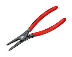 KNIPEX 49 31 A2 Plier, Circlip, 60 mm Jaw Opening Max, 180 mm, Grey Atramentised