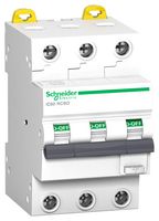 SCHNEIDER ELECTRIC A9D17332 Circuit Breaker, Acti 9 iC60 Series, 240 V, 32 A, 3 Pole