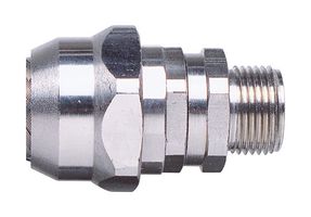 ABB 7TCA296100R0031 Conduit Connector, Straight, 34 mm, Brass