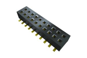 SAMTEC CLP-128-02-L-D-A PCB Receptacle, Board-to-Board, 1.27 mm, 2 Rows, 56 Contacts, Surface Mount