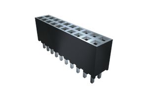SAMTEC SQT-117-01-L-D PCB Receptacle, Board-to-Board, Wire-to-Board, 2 mm, 2 Rows, 34 Contacts, Through Hole Mount