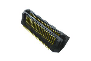 SAMTEC LSS-120-01-F-DV-A-K-TR Mezzanine Connector, Hermaphroditic, 0.635 mm, 2 Rows, 40 Contacts, Surface Mount