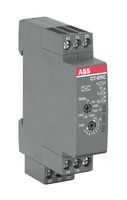 ABB 1SVR508100R0100 Analogue Timer, CT-C, On-Delay, 0.05 s, 100 h, 7 Ranges, 2 Changeover Relays