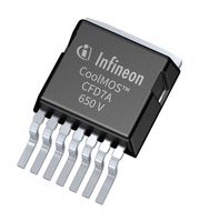 INFINEON IPBE65R190CFD7AATMA1 Power MOSFET, N Channel, 650 V, 14 A, 0.159 ohm, TO-263 (D2PAK), Surface Mount