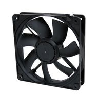 NMB TECHNOLOGIES 11925SA-24N-EA-D0 DC Axial Fan, 24 V, Square, 119 mm, 25 mm, Ball Bearing, 91.1 CFM
