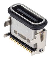 MOLEX 213083-0005 USB Connector, USB Type C, USB 2.0, Receptacle, 16 Ways, Surface Mount, Right Angle