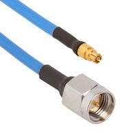 AMPHENOL SV MICROWAVE 7032-7527 RF / Coaxial Cable Assembly, 12 ", 305 mm, T-Flex 405, SMA Plug, SMPM Jack, 50 ohm