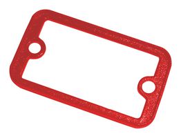 HAMMOND 1455RBRED Bezel, Open, Red, Extruded Aluminium Enclosure, Metal