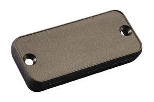 HAMMOND 1455UPLBK Bezel, Closed, Black, Extruded Aluminium Enclosure, Plastic