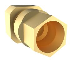AMPHENOL RF SMP-MSSB-C07 RF / Coaxial Connector, IP67, SMP Coaxial, Straight Bulkhead Jack, Solder, 50 ohm