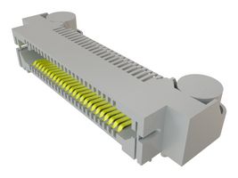 SAMTEC ERF8-025-01-L-D-RA-L-TR Mezzanine Connector, Receptacle, 0.8 mm, 2 Rows, 50 Contacts, Surface Mount Right Angle