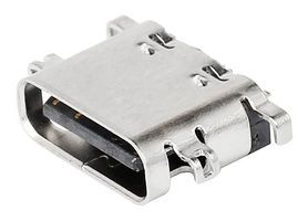 MOLEX 216990-0001 USB Connector, USB Type C, USB 2.0, Receptacle, 16 Ways, Surface Mount, Right Angle