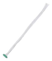 HARWIN G125-FC12605F1-0450L Cable Assembly, Black / Green, Gecko Screw Lock Receptacle to Free End, 26 Ways, 1.25 mm, 2 Row