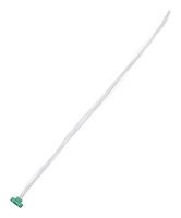 HARWIN G125-MC11005M1-0450L Cable Assembly, Black / Green, Gecko Screw Lock Plug to Free End, 10 Ways, 1.25 mm, 2 Row, 450 mm