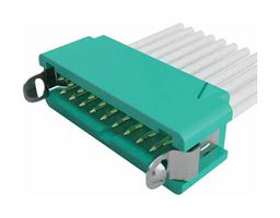 HARWIN G125-MC11205L4-0150L Cable Assembly, Black / Green, Gecko Plug to Free End, 12 Ways, 1.25 mm, 2 Row, 150 mm, 5.9 "