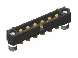 HARWIN M80-5000000M2-06-PM1-00-000 Rectangular Connector, Datamate Mix-Tek M80, 6 Contacts, Plug, 4 mm, Through Hole, 1 Row