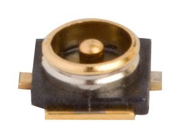 AMPHENOL RF A-4JA RF / Coaxial Connector, AMC Coaxial, Straight Jack, Surface Mount Vertical, 50 ohm, Copper Alloy