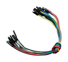 DFROBOT FIT0030 Jumper Wire Set, 10 Pc, 9 ", Female to Female
