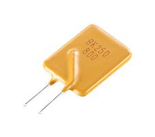 YAGEO BK250-600-SZ Resettable Fuse, PPTC, BK250 Series, 250 VAC, 600 mA, 1.2 A, 8 s, Rectangular