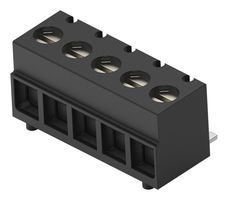 TE CONNECTIVITY - BUCHANAN 2383945-5 Wire-To-Board Terminal Block, 3.81 mm, 5 Ways, 28 AWG, 16 AWG, 1.31 mm², Screw