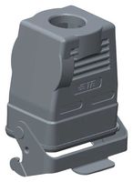 TE CONNECTIVITY T1770063121-000 Heavy Duty Connector, Hood, Bottom Entry, Aluminium Alloy Body, 1 Lever, H6B