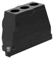 TE CONNECTIVITY T1920240321-009 Heavy Duty Connector, Hood, Top Entry, Aluminium Alloy Body, Screw, H24B