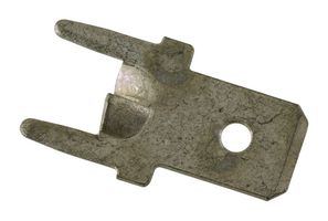 TE CONNECTIVITY - AMP 63823-1 PCB Terminal, 4.75mm x 0.51mm, 0.187" x 0.02", Brass, 1.32 mm, Tin, FASTON