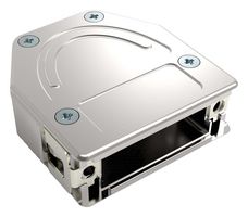 TE CONNECTIVITY 1-2308321-1 D Sub Backshell, DA, 45°, 180°, Zinc Body
