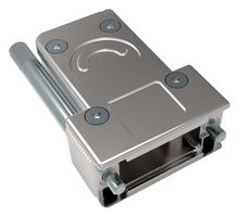 TE CONNECTIVITY 1-2308340-6 D Sub Backshell, DE, 45°, 180°, Zinc Body