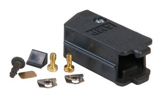 TE CONNECTIVITY - AMP 5206478-1 D Sub Backshell, AMPLIMITE, DE, 45°, 180°, Thermoplastic Body
