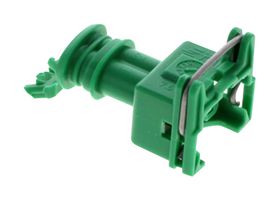 TE CONNECTIVITY - AMP 282189-4 Automotive Connector Housing, Green, Timer Connector System, Receptacle, 2 Ways
