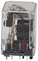 TE CONNECTIVITY - POTTER&BRUMFIELD KUP-14A15-12 Power Relay, 3PDT, 12 VAC, 10 A, KUP Series, Socket, Non Latching