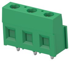 TE CONNECTIVITY - BUCHANAN 282845-3 Wire-To-Board Terminal Block, 7.62 mm, 3 Ways, 30 AWG, 12 AWG, 3 mm², Screw