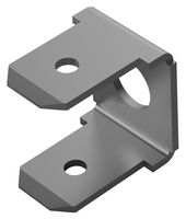AMP - TE CONNECTIVITY 170001-2 PCB Terminal, 4.75mm x 0.51mm, 0.187" x 0.02", Brass, 3.3 mm, Tin, FASTON 187