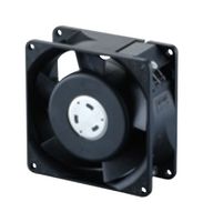 NMB TECHNOLOGIES 09238SB-A1L-EA-00 AC Axial Fan, 115V, Square, 92 mm, 38.5 mm, Ball Bearing, 44.1 CFM