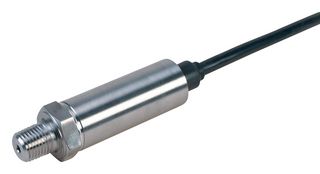 OMEGA PX409-015VV Pressure Transmitter, Vacuum, NPT Male, 15 psi, 1/4"-18, Cable