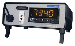 OMEGA MDS8PT-330-C24-EIP-A Panel Meter, Multifunction, 4-Digit, 21.082 mm, 240 VAC, MDS8PT Platinum Series, Isolated Analog